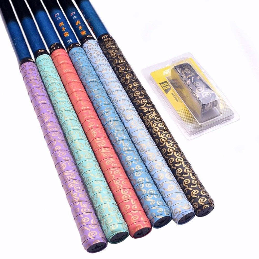Badminton Materi - 滑り止めバドミントンハンドルラップテープ、衝撃吸収、吸汗性、バドミントンラケットグリップラップ、耐摩耗性