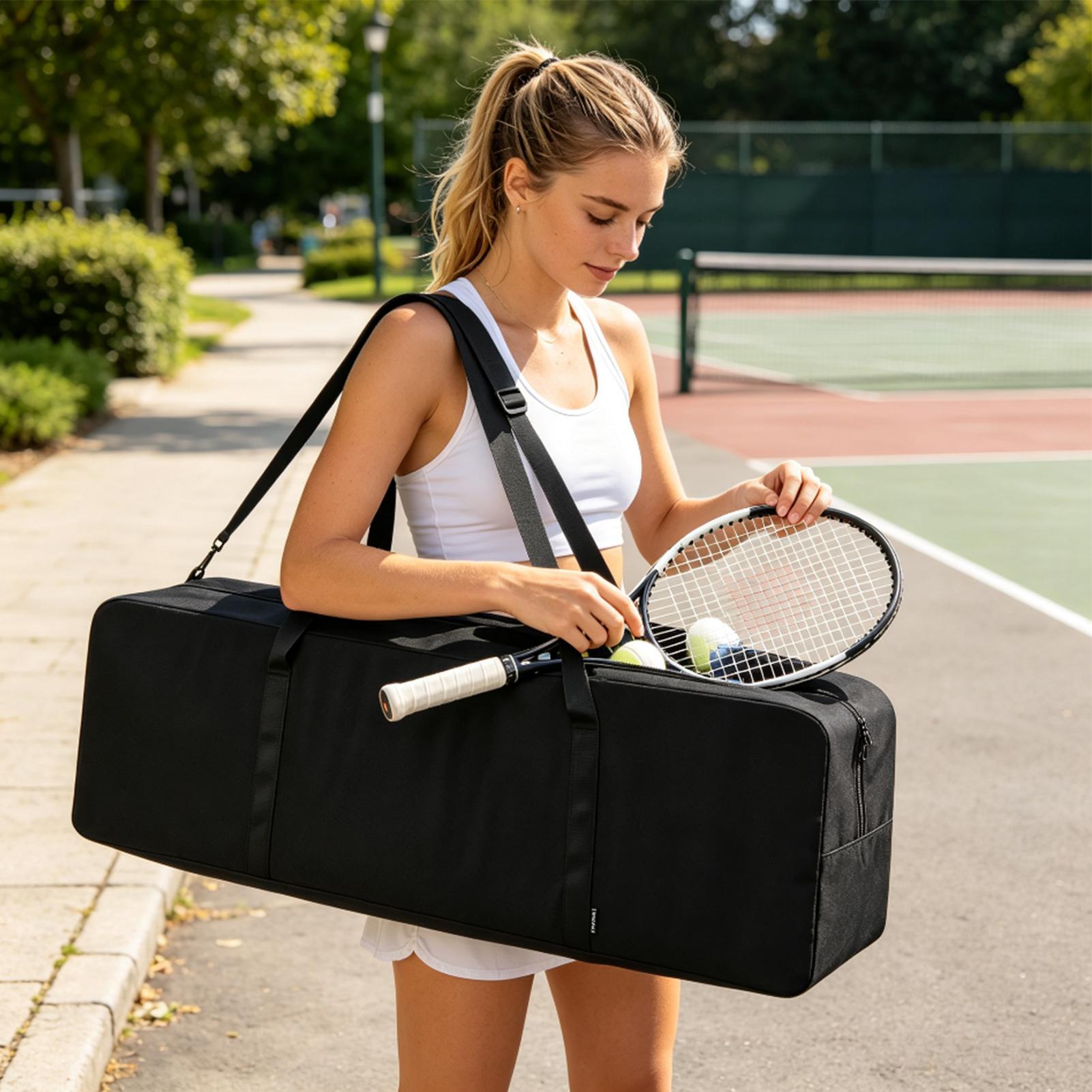 ピクルボール用ネットバッグ。折りたたみ式ネットシステムとファ - Badminton Bag のレビューと価格