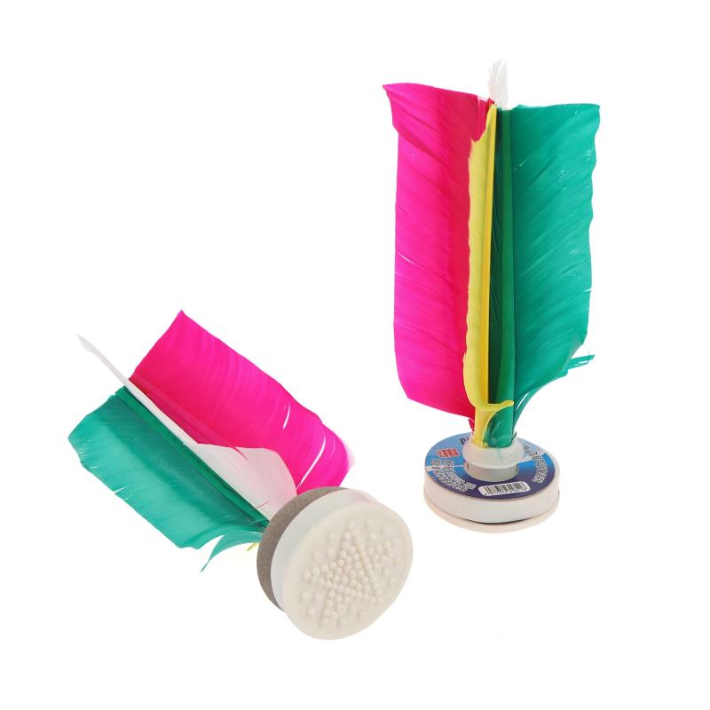 新しい6個入りゲームシャトルコック、トレーニングシャトルコッ - Feather Shuttlecock のレビューと価格