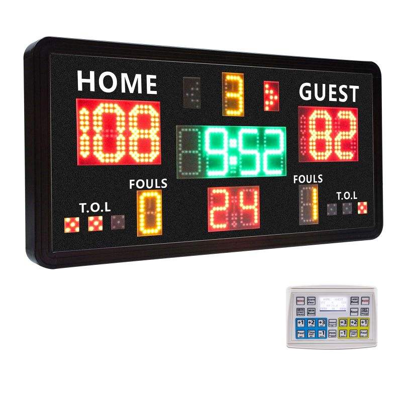 ポータブルコンソールパネルコントロール0.9m LEDデジタ - Scoreboard Digital のレビューと価格