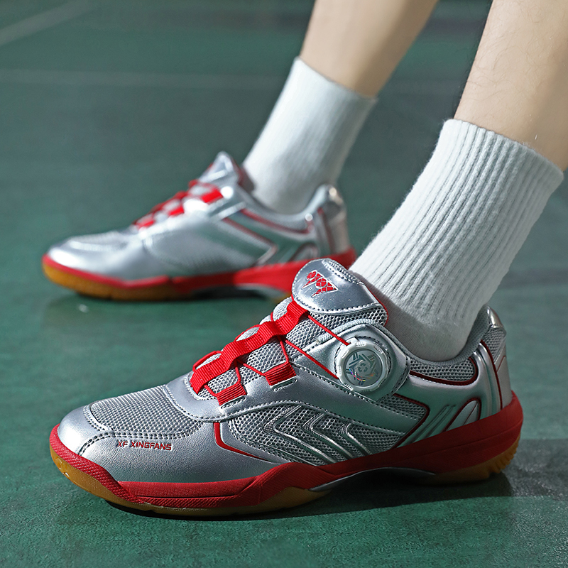 新作メンズ＆レディーステニスシューズ、通気性と滑り止め機能に - Badminton Shoes Men のレビューと価格