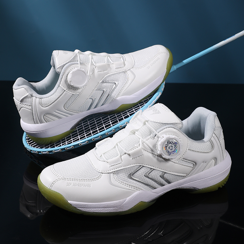 新作メンズ＆レディーステニスシューズ、通気性と滑り止め機能に - Badminton Shoes Men のレビューと価格