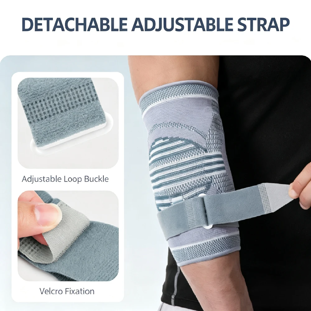 男性・女性用肘サポーター、テニスやゴルフで肘を痛める方のため - Badminton Materi のレビューと価格