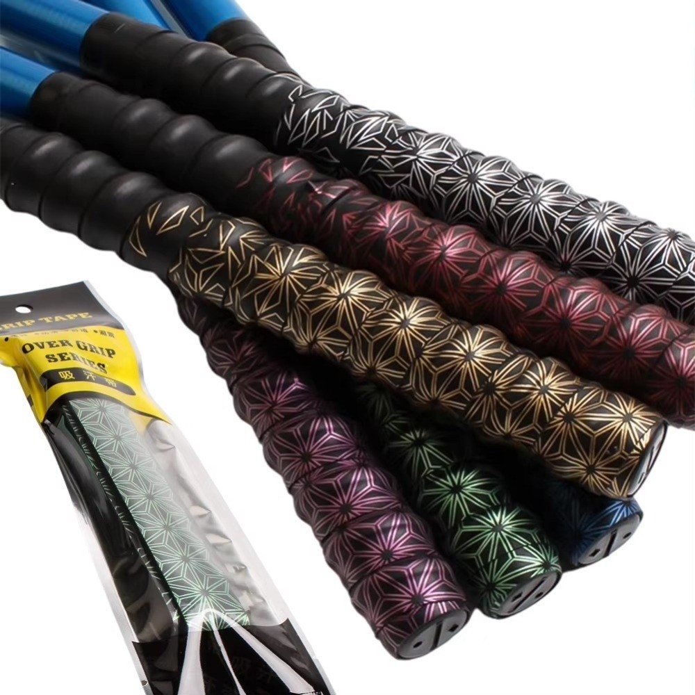 滑り止め加工のバドミントン用グリップテープ、衝撃吸収・吸汗性 - Badminton Materi のレビューと価格