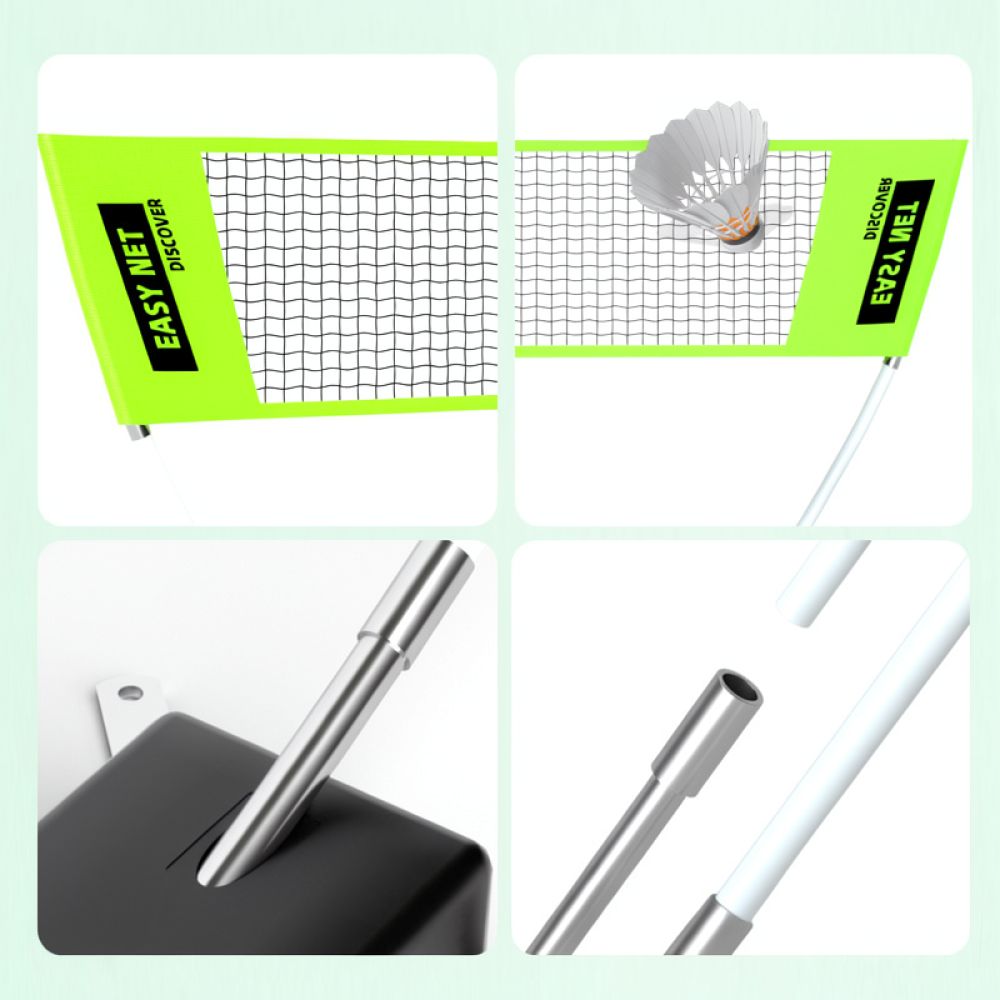 LERPIO製、屋内・屋外トレーニングやゲーム用の、標準的な - Badminton Net のレビューと価格