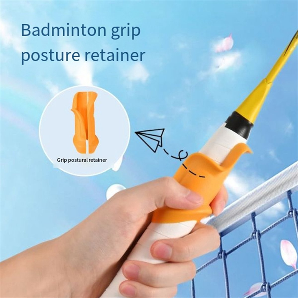 [MEGAL SALE]バドミントングリップ補助具姿勢矯正ト - Badminton Grip のレビューと価格