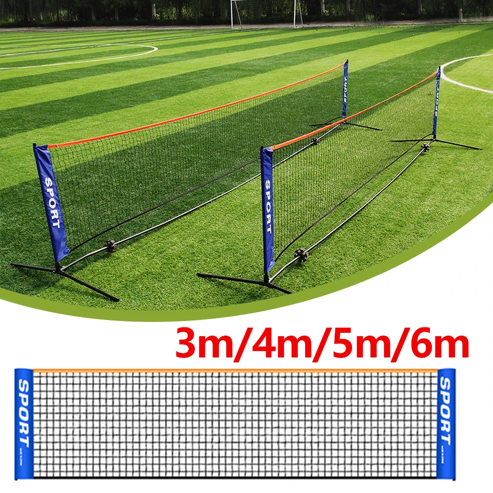 プロの四角いバドミントンネット、屋内および屋外の標準スポーツ - Badminton Net のレビューと価格