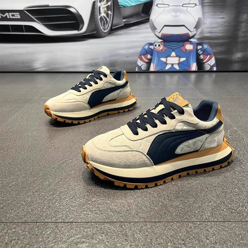 メンズスニーカー四季新通気性カジュアルシューズレースアップス - Badminton Shoes のレビューと価格