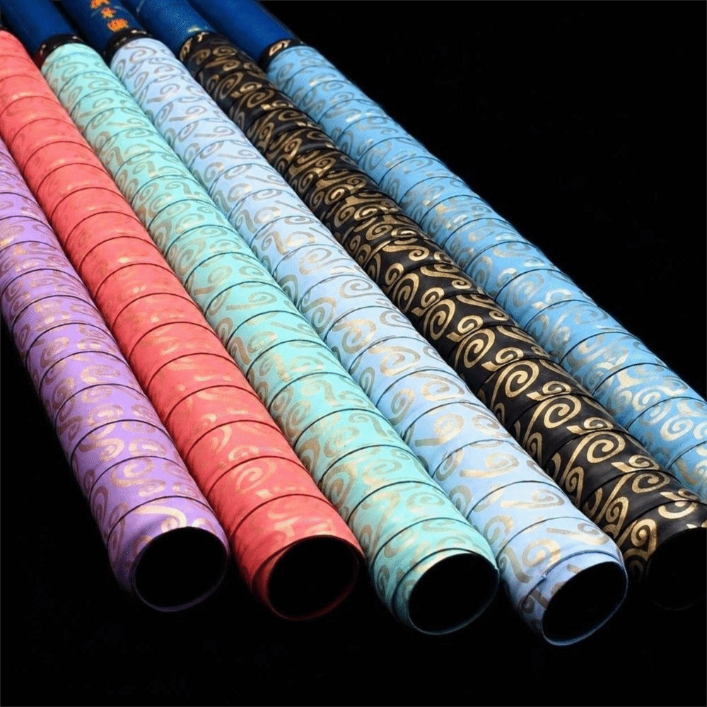 滑り止めバドミントンハンドルラップテープ、衝撃吸収、吸汗性、 - Badminton Materi のレビューと価格