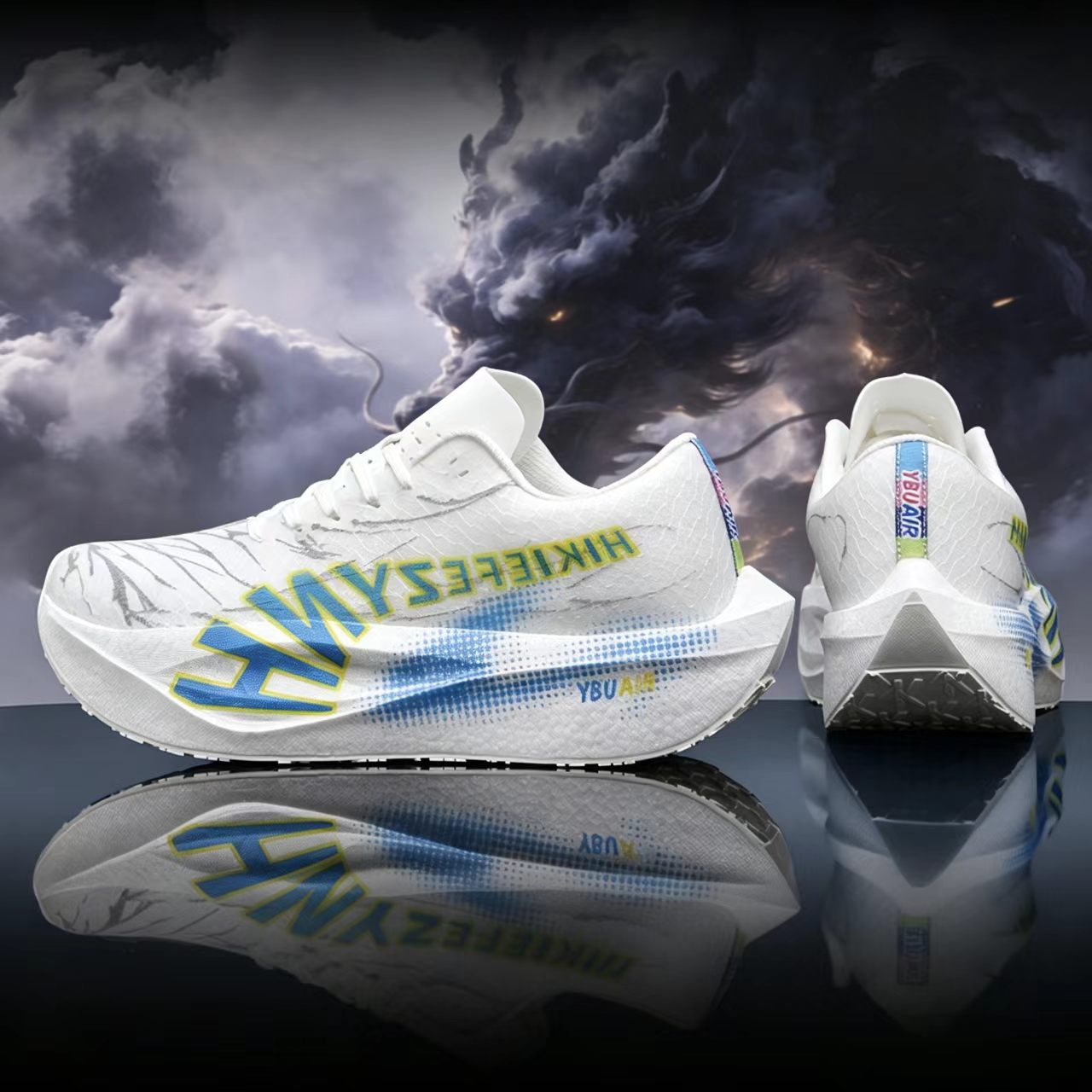 メンズカーボンプレートランニングシューズ 通気性アスレチック - Badminton Shoes のレビューと価格