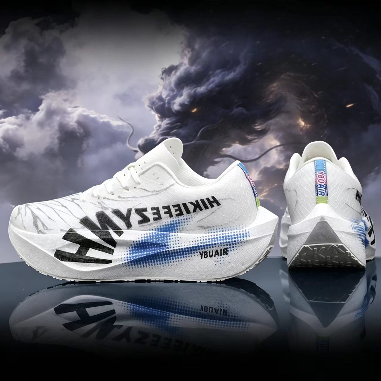 メンズカーボンプレートランニングシューズ 通気性アスレチック - Badminton Shoes のレビューと価格