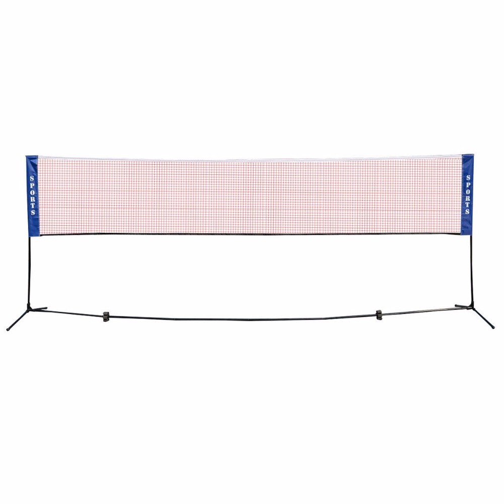 屋外バドミントンネットセット テニスゴールネット 練習用折り - Badminton Net のレビューと価格