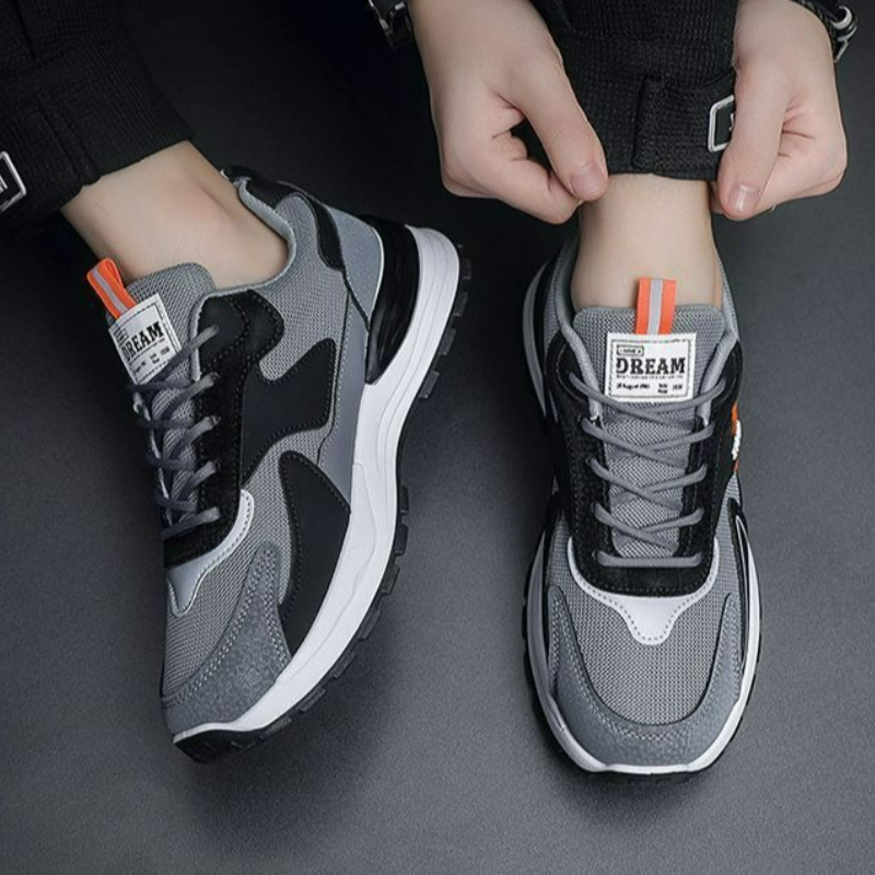 ファッションメンズシューズメッシュスニーカーレースアップ快適 - Badminton Shoes のレビューと価格