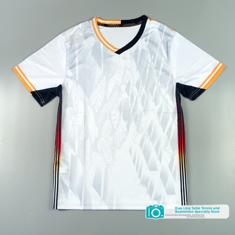 パリメンズバドミントンシャツ通気性ベストマッチトッププリント - Badminton Materi のレビューと価格