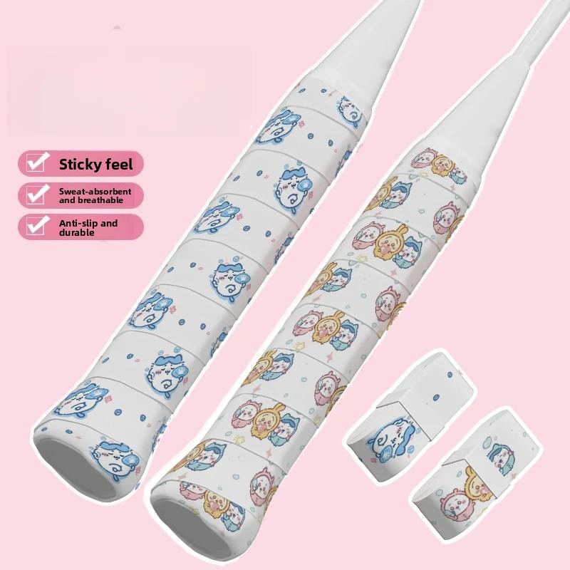 ちいかわ ハチワレウサギ テニス バドミントン ラケットグリ - Badminton Grip のレビューと価格